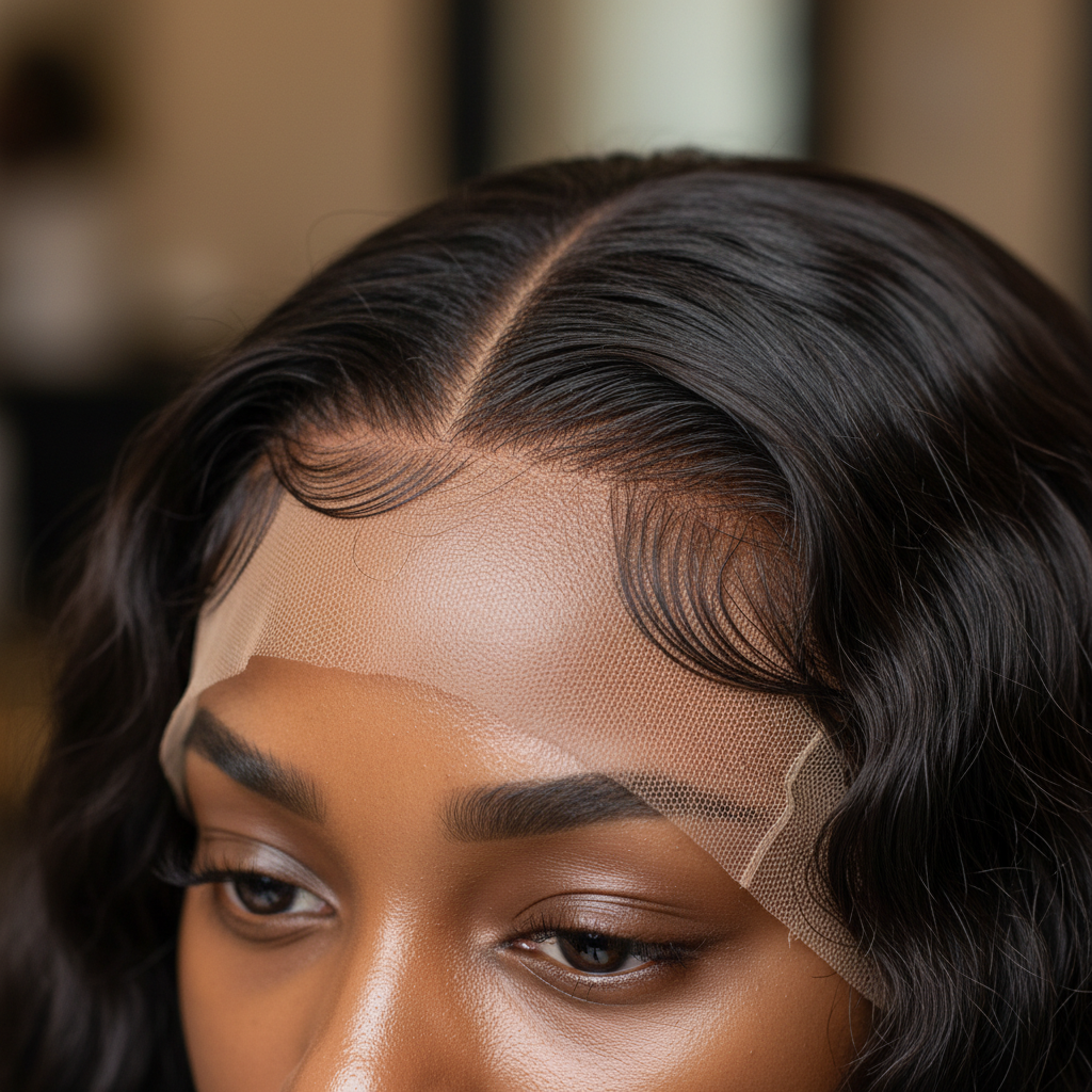 Mila transparent raw frontal/closure